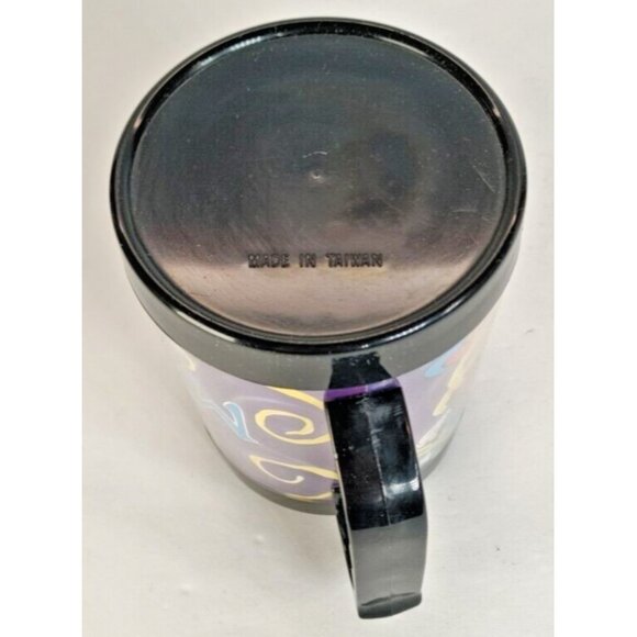 Vintage 1980's RARE Disney Mickey's Magic Potion Black Plastic Handle Mug - Picture 8 of 9